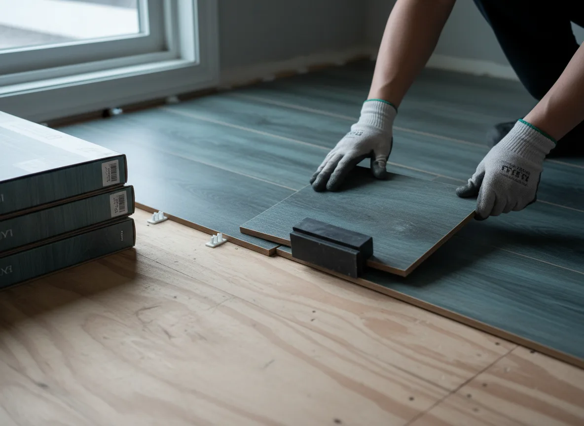 Luxury Vinyl Plank Installation company in Russell, IL